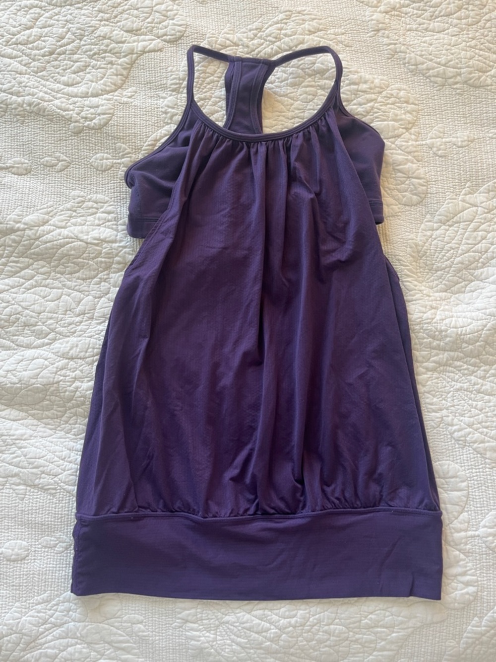 Lululemon Purple Racerback Tank Top - Size 6